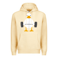 Pina Colada duck deadlift design   weight lifting gym workout tank top Premium Hoodie - linhVisuals