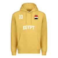 Antique Gold egypt team sports number 10 soccer egyptian flag t shirt Premium Hoodie - linhVisuals