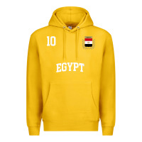 Lemon egypt team sports number 10 soccer egyptian flag t shirt Premium Hoodie - linhVisuals