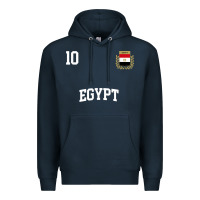 Navy egypt team sports number 10 soccer egyptian flag t shirt Premium Hoodie - linhVisuals