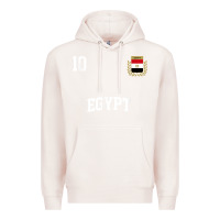 Pale Pink egypt team sports number 10 soccer egyptian flag t shirt Premium Hoodie - linhVisuals