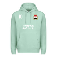 Seafoam egypt team sports number 10 soccer egyptian flag t shirt Premium Hoodie - linhVisuals