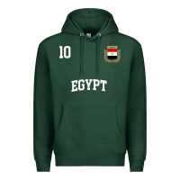 Sports Green egypt team sports number 10 soccer egyptian flag t shirt Premium Hoodie - linhVisuals