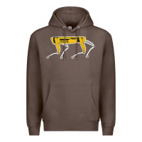Coffee dynamics robot dog spot for boston militaries t shirt Premium Hoodie - linhVisuals