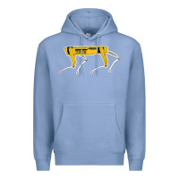 Colony Blue dynamics robot dog spot for boston militaries t shirt Premium Hoodie - linhVisuals