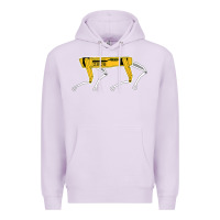 Lilac dynamics robot dog spot for boston militaries t shirt Premium Hoodie - linhVisuals