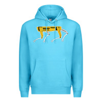 Ocean Blue dynamics robot dog spot for boston militaries t shirt Premium Hoodie - linhVisuals