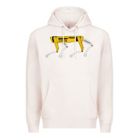 Pale Pink dynamics robot dog spot for boston militaries t shirt Premium Hoodie - linhVisuals