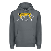 Rock dynamics robot dog spot for boston militaries t shirt Premium Hoodie - linhVisuals