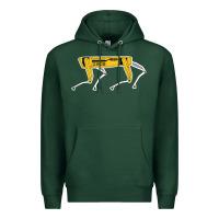 Sports Green dynamics robot dog spot for boston militaries t shirt Premium Hoodie - linhVisuals