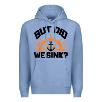 Colony Blue funny boat captain gift for boater men women cool boating t shirt Premium Hoodie - linhVisuals