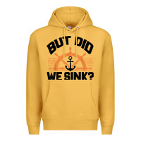Mustard funny boat captain gift for boater men women cool boating t shirt Premium Hoodie - linhVisuals