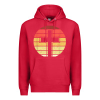 Cardinal jesus cross retro style vintage t shirt Premium Hoodie - linhVisuals