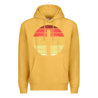 Mustard jesus cross retro style vintage t shirt Premium Hoodie - linhVisuals