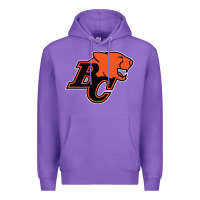 Purple bc lions Premium Hoodie - linhVisuals