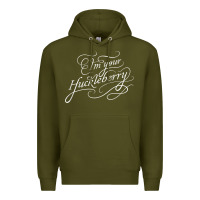 Army Green i'm your huckleberry tank top Premium Hoodie - linhVisuals