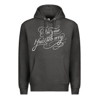 Charcoal Heather i'm your huckleberry tank top Premium Hoodie - linhVisuals