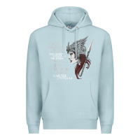 Blue Mist fate whispers to her you cannot withstand the storm t shirt Premium Hoodie - linhVisuals