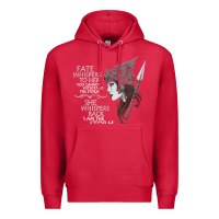 Cardinal fate whispers to her you cannot withstand the storm t shirt Premium Hoodie - linhVisuals