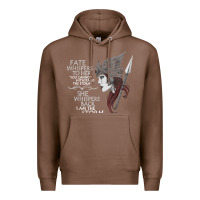 Chestnut fate whispers to her you cannot withstand the storm t shirt Premium Hoodie - linhVisuals