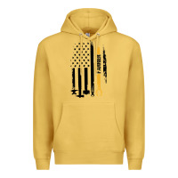 Antique Gold farrier, horse lovers no hoof no horse barefoot father's day pullover Premium Hoodie - linhVisuals