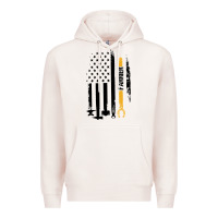 Pale Pink farrier, horse lovers no hoof no horse barefoot father's day pullover Premium Hoodie - linhVisuals