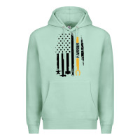 Seafoam farrier, horse lovers no hoof no horse barefoot father's day pullover Premium Hoodie - linhVisuals