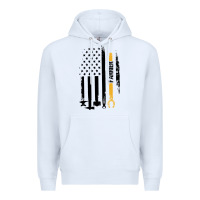 White farrier, horse lovers no hoof no horse barefoot father's day pullover Premium Hoodie - linhVisuals