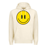 Tofu retro happy vibe smiley face happy face graphic sweatshirt Premium Hoodie - linhVisuals