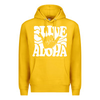 Lemon vintage live aloha state hawaiian islands shaka hawaii maui pullover h Premium Hoodie - linhVisuals