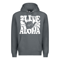 Rock vintage live aloha state hawaiian islands shaka hawaii maui pullover h Premium Hoodie - linhVisuals