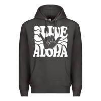 Smoke vintage live aloha state hawaiian islands shaka hawaii maui pullover h Premium Hoodie - linhVisuals