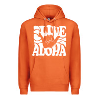 Carrot vintage live aloha state hawaiian islands shaka hawaii maui pullover h Premium Hoodie - linhVisuals
