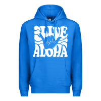 True Royal vintage live aloha state hawaiian islands shaka hawaii maui pullover h Premium Hoodie - linhVisuals