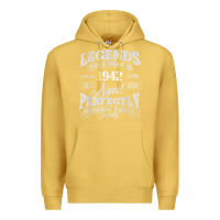 Antique Gold legends were born in 1942 year of birth birthday t shirt Premium Hoodie - linhVisuals
