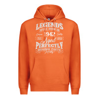 Carrot legends were born in 1942 year of birth birthday t shirt Premium Hoodie - linhVisuals