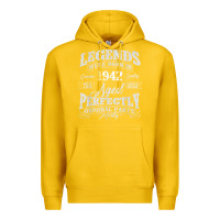Lemon legends were born in 1942 year of birth birthday t shirt Premium Hoodie - linhVisuals