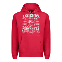 Cardinal legends were born in 1942 year of birth birthday t shirt Premium Hoodie - linhVisuals