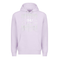 Lilac legends were born in 1942 year of birth birthday t shirt Premium Hoodie - linhVisuals