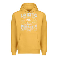 Mustard legends were born in 1942 year of birth birthday t shirt Premium Hoodie - linhVisuals