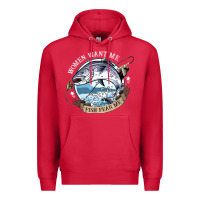 Cardinal funny women want me, fish fishing fear t shirt Premium Hoodie - linhVisuals