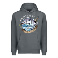 Rock funny women want me, fish fishing fear t shirt Premium Hoodie - linhVisuals