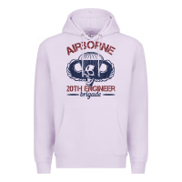 Lilac the engineers of 20th brigade t shirt Premium Hoodie - linhVisuals