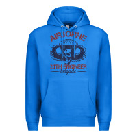 True Royal the engineers of 20th brigade t shirt Premium Hoodie - linhVisuals