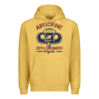 Antique Gold the engineers of 20th brigade t shirt Premium Hoodie - linhVisuals