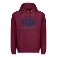 Burgundy the engineers of 20th brigade t shirt Premium Hoodie - linhVisuals