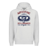 Dove Grey the engineers of 20th brigade t shirt Premium Hoodie - linhVisuals