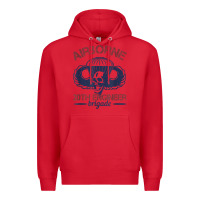 Red the engineers of 20th brigade t shirt Premium Hoodie - linhVisuals