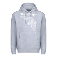 Heather Grey the villages fl   florida city mandala t shirt Premium Hoodie - linhVisuals