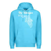 Ocean Blue the villages fl   florida city mandala t shirt Premium Hoodie - linhVisuals